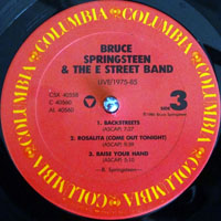 Bruce Springsteen & The E-Street Band - Live 75-85 (LP 2)