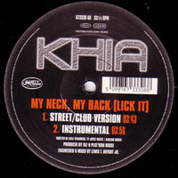 Khia - My Neck, My Back (Like It) [12'' Single]