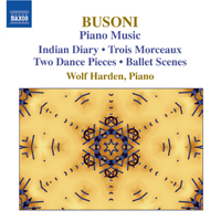 Harden, Wolf - Busoni: Piano Music, Vol. 3