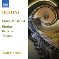 Harden, Wolf - Busoni: Piano Music, Vol. 4