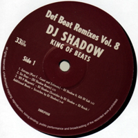 DJ Shadow - Def Beat Remixes, Vol. 8
