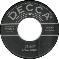 Bobby Helms - Fraulein (Single)