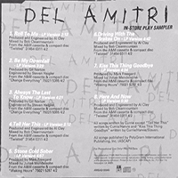 Del Amitri - In-Store Play Sampler