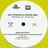 Beenie Man - Makes Me Sweat (12'' Promo Single)