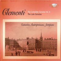 Mastroprimiano, Costantino - Clementi: Complete Piano Sonatas, Vol. 6 (Late Sonatas) (CD 1)