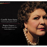 Engerer, Brigitte - Saint-Saens: Concertos pour piano No. 2 & 5 ''L'Egyptien'' (feat. Ensemble Orchestral De Paris, Andrea Quinn)