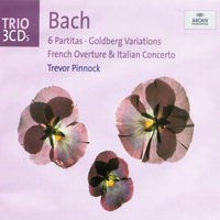 Pinnock, Trevor - Bach: 6 Partitas, French Overture, Italian Concerto, Goldberg Variations (CD 1)