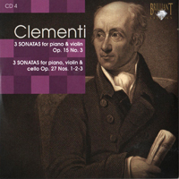 Bolognese, Vincenzo - M. Clementi: Complete Sonatas for Violin, Cello & Piano (CD 4) 
