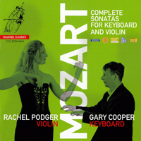Podger, Rachel - Mozart: Complete Sonatas for Keyboard and Violin (CD 1) (feat. Gary Cooper)