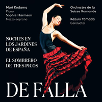 Kodama, Mari - De Falla: Noches en los Jardines de Espana & El Sombrero de Tres Picos (with Sophie Harmsen)