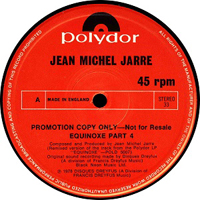 Jean-Michel Jarre - Equinoxe 4 (Single)
