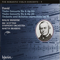 BBC Scottish Symphony Orchestra - The Romantic Violin Concerto 9 (Ferdinand David: Violin Concertos Nos. 4 & 5) (feat. Hagai Shaham) (cond. Martyn Brabbins)