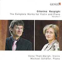 Then-Bergh, Ilona - Respighi, O.: Violin Music, Vol. 1 (feat. Michael Schafer)