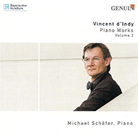 Schafer, Michael - Indy, V. D': Petite Sonate / Piano Sonata, Op. 63 / Fantaisie Sur Un Vieil Air De Ronde Francaise