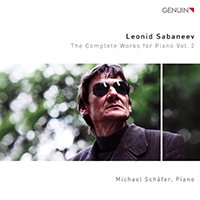 Schafer, Michael - Sabaneyev: The Complete Works for Piano, Vol. 2