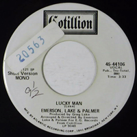 ELP - Lucky Man (Mono 7'' Promo Single)