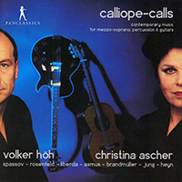 Christina Ascher - Calliope-Calls: Contemporary Music for Mezzo-Soprano, Percussion & Guitars (feat. Volker Hoh)