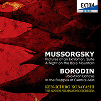 Ken Kobayashi (JPN, Iwaki) - Mussorgsky: A Night on the Bare Mountain, Pictures at an Exhibition, Suite / Borodin: In the Steppes of Central Asia, Polovtsian Dances