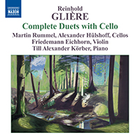 Hulshoff, Alexander - Gliere: Complete Duets with Cello (feat. Friedemann Eichhorn)
