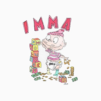 Bbno$ - Imma (with Lentra) (Single)