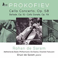 de Saram, Rohan - Prokofiev: Works (feat. Netherlands Radio Philharmonic Orchestra & Anatole Fistoulari)
