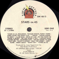 Stars On 45 - Stars On 45 (US Single)
