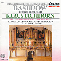 Eichhorn, Klaus - North German Organ Masters: Gercke-Herbst-Orgel in Basedow