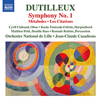 Orchestre National de Lille - Dutilleux: Symphony No. 1, Metaboles & Les citations