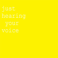 BVG - Just Hearing Your Voice (Single)