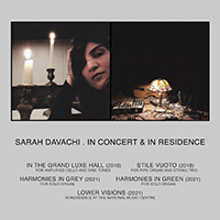 Sarah Davachi - In Concert & In Residence (CD 1)