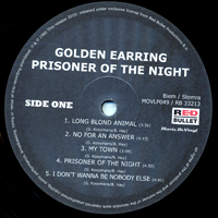 The Golden Earring - Prisoner Of The Night (LP)