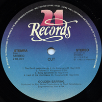The Golden Earring - Cut (LP)