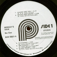 Bee Gees - Monday's Rain (LP)