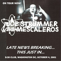 Joe Strummer - Theater Of The Living Arts, Philadelphia  2001.10.05.