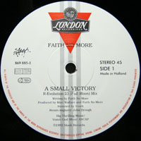 Faith No More - A Small Victory (Remixed By Youth) [12'' Single]