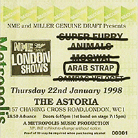 Arab Strap - Astoria '98