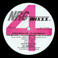 Dead or Alive - NRG Mixxx, Volume 1 (Issue 4) [LP]