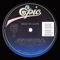 Dead or Alive - Baby Don't Say Goodbye [12'' Single]