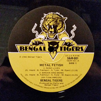 Bengal Tigers (AUS) - Metal Fetish (12'') [1-st press, S&M, Australia]