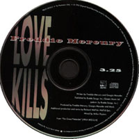 Freddie Mercury - Love Kills (US promo CD)