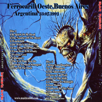 Iron Maiden - 1992.07.25 - Argentina 1992 (Ferrocarill Oeste, Buenos Aires, Argentina: CD 2)