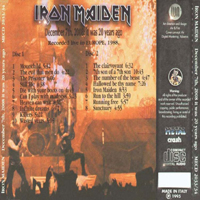 Iron Maiden - 1988.12.07 - It Was 20 Years Ago (London, UK: CD 2)