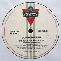 Communards - So Cold The Night (Remixes) [12'' Single]