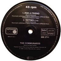 Communards - For A Friend [12'' Single]
