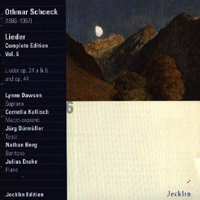 Various Artists [Classical] - Othmar Schoeck: Lieder Complete Edition Vol. 6