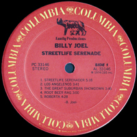 Billy Joel - Streetlife Serenade (LP)