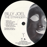 Billy Joel - The Stranger - 30th Anniversary Edition, 2008 (LP)