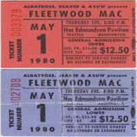 Fleetwood Mac - Hec Edmundson Pavilion, Seattle, WA 1980.05.01