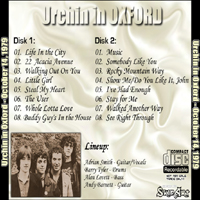Urchin - 1979.10.14 - Legendary are Back! (New Theatre, Oxford, England, UK - CD 2)