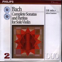 Arthur Grumiaux - J.S.Bach - 6 Sonatas And Partitas For Violin Solo (1/2)